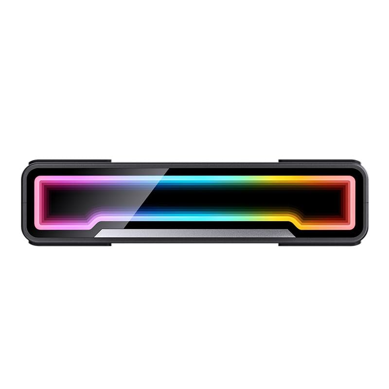 Jonsbo ZK-120BR ARGB Reverse Blade PWM L?fter, 120mm, 3er-Pack - schwarz