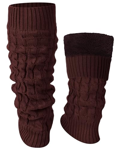 Image of Shihanee Fleece Leg Warmers Women