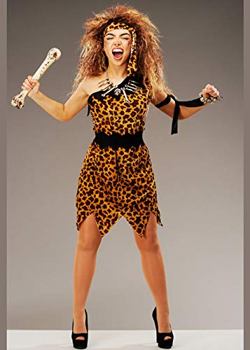 Struts Womens Cavewoman Fancy Dress Costume (Medium (UK 12-14))