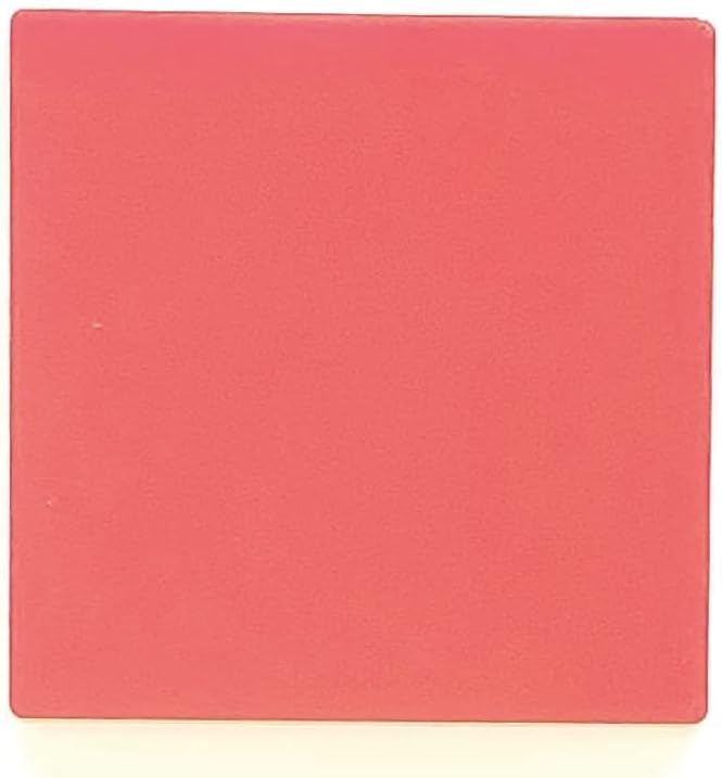 Acrylic Sheet (1 Piece) Select Color and Size -0.118 Inch Thick- 1/8 inches Plexiglass Sheet Plastic Sheet Acrylic Square Plexiglass Lucite (Red Solid, 24 X 24 Inch)