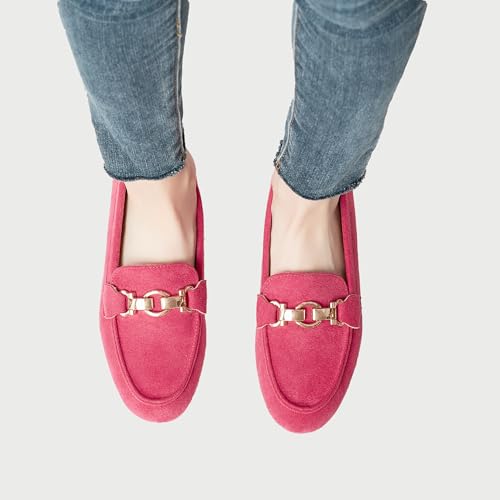 Image of VERDASCO Women's Loafers Comfort Slip-Ons Flat Work Shoes Casual Moccasins Penny Loafers Lady Dress Shoes