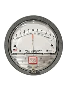 Folisila Differenzdruckmessgerät 2300-1KPA Zeiger-Druckmesser