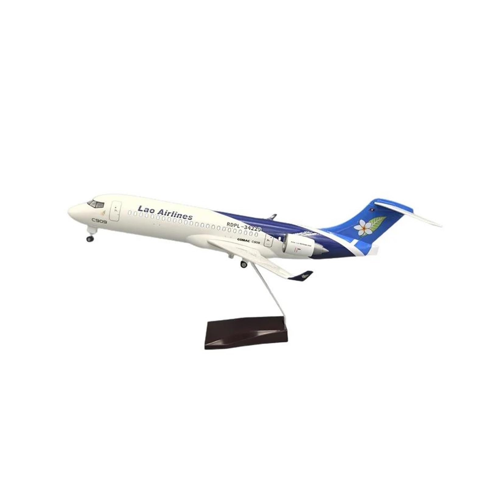 Die-cast Metal Aircraft 47cm 1/170 For Airlines C909 Diecast Plane Model Airways Resin Airplane With Light Collection For Collection And Display(No light)
