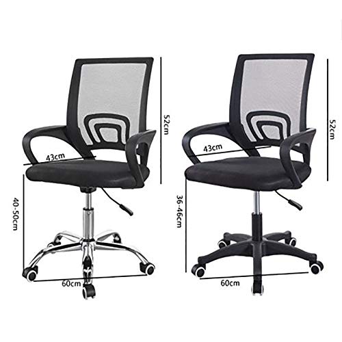 Chaise ordinateur mesh ergonomique FLXHSA rouge avec accoudoir lombaire - 2
