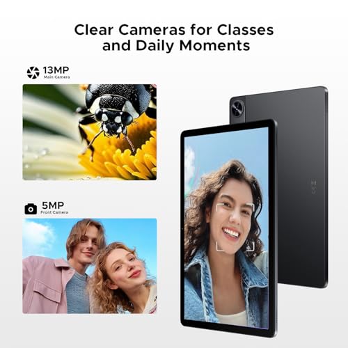 Image of P11 Pro 11 Inch Tablet with Android 16 & Gemini AI, 48GB RAM+128GB ROM /2TB, T7250 Octa-Core, 8800mAh /18W, 120Hz, 5MP+13MP, GPS, FM, Face ID,OTG,5G WiFi, Tablet with Keyboard Stylus
