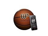 Wilson X Connected Smart Basketball with Sensor that Tracks Shots