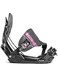 Nivel: confirmado flow – Fijaciones de Snowboard WM\' S Minx Hybrid Black – Mujer – Negro, Negro, L