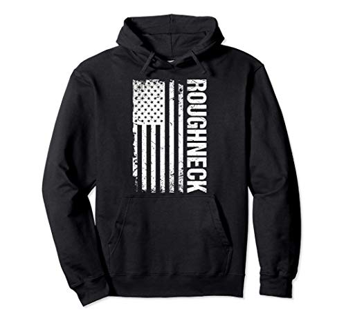Roughneck American Flag Oilfield Pullover Hoodie