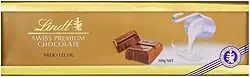 Chocolate Lindt Premium, Ao Leite, Barra de 300g