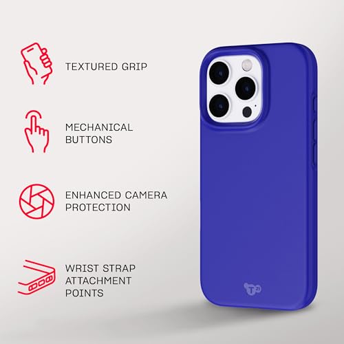 Image of Tech21 EvoLite for iPhone 16 Pro Ultra Thin - Impact Protection Case - in Cobalt Blue