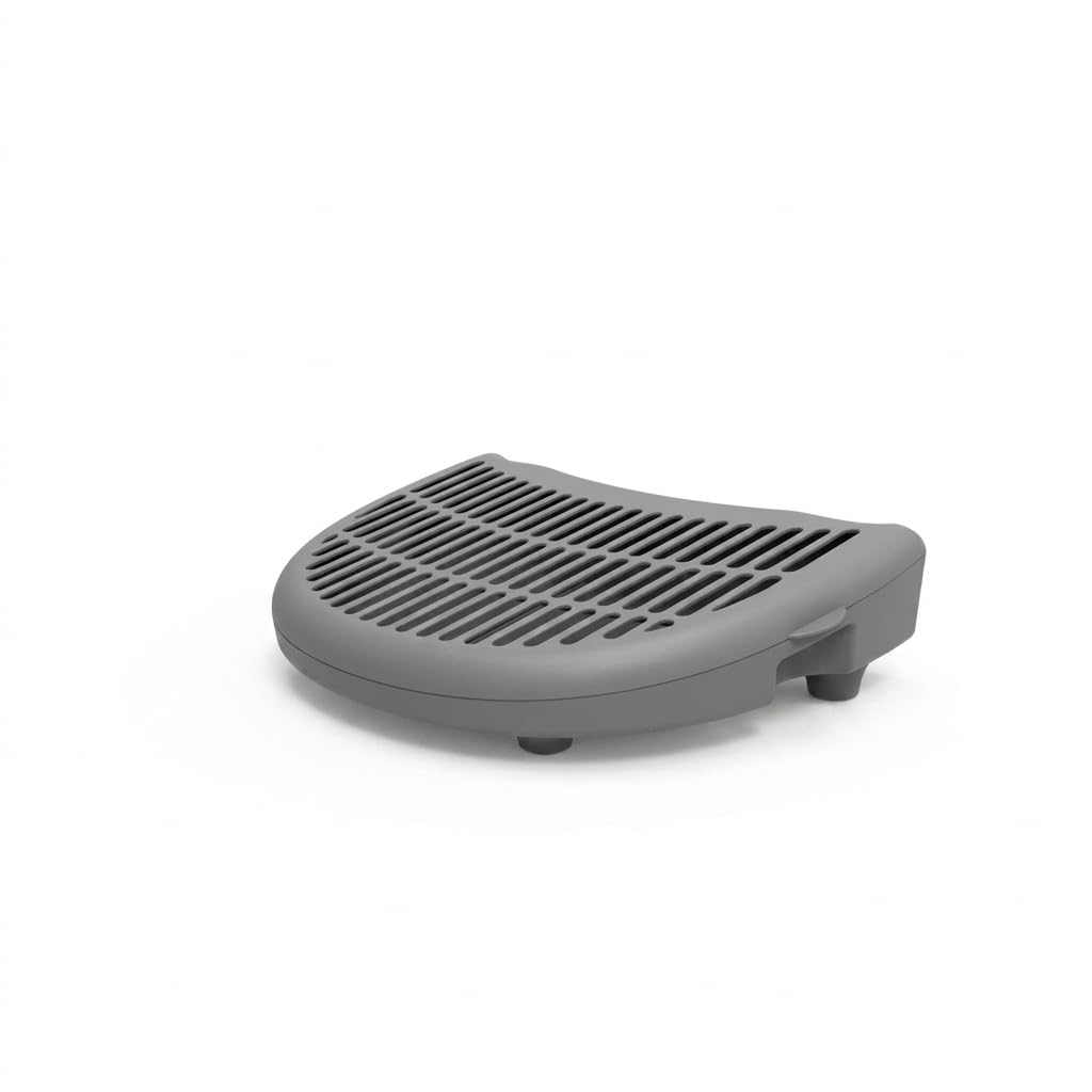AstroPet Rampe & Streumatte für Venus Selbstreinigende Katzentoilette | Barrierefreier Zugang - Streufang-Gitter - Für Kätzchen, Senioren & Katzen