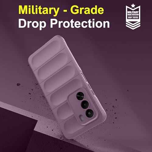 Image of Zapcase Back Case Cover for OnePlus Nord CE 6 Lite 5G | Compatible for OnePlus Nord CE 6 Lite 5G Back Cover | Liquid Silicon Magic Case with Camera Protection | Lavender