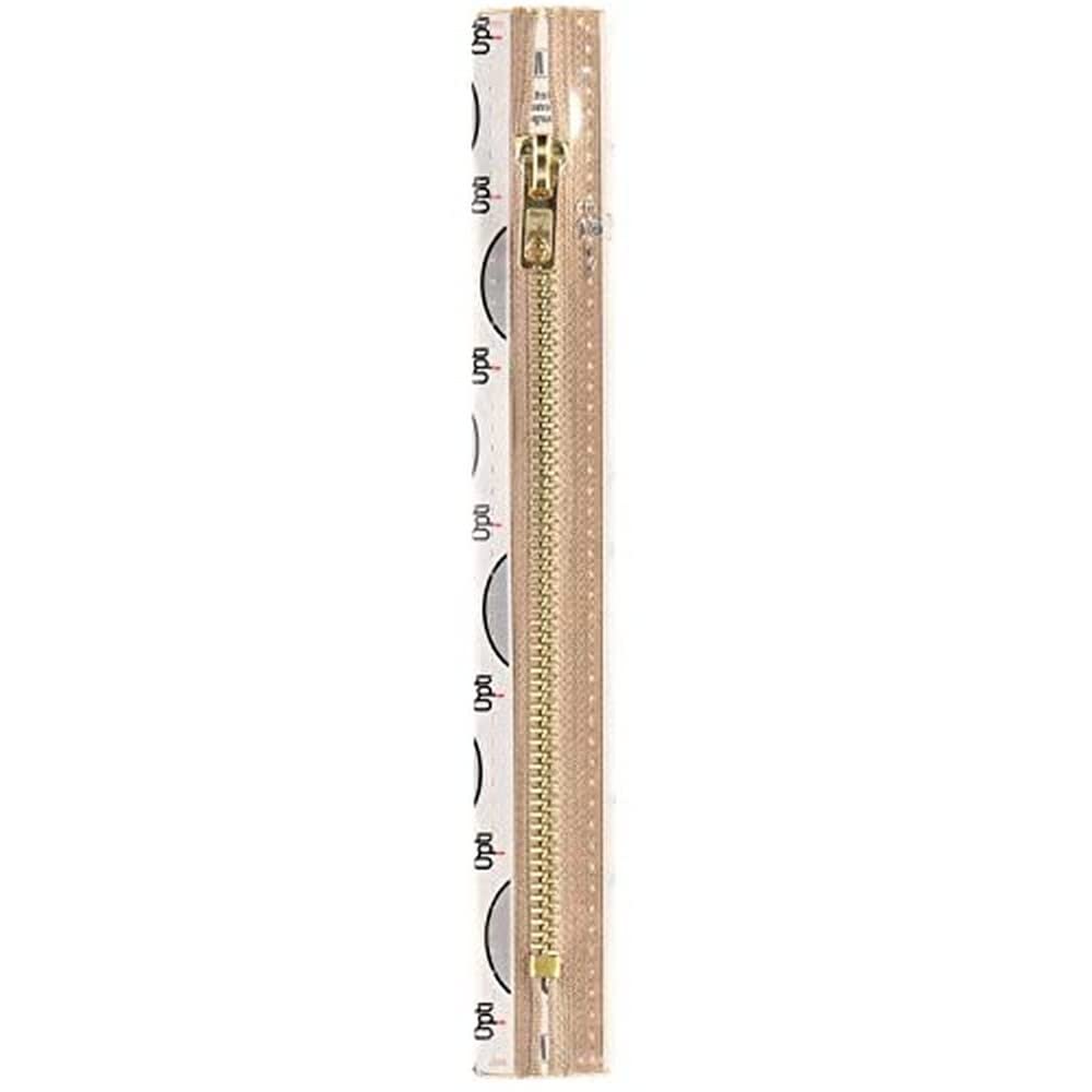 Opti Zip Fastening, #00886 Brown, 14cm