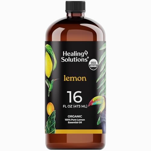 Aceite Esencial Orgánico de Limón 16 oz miniatura 1