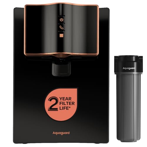 Image of Aquaguard Enrich Marvel RO+UV+UF 2X | 2 Year Filter Life | With Mega Sediment Filter | Copper Technology | 10 Stage Purification | >40% Water Recovery | Suitable for all Water Sources | 6L storage