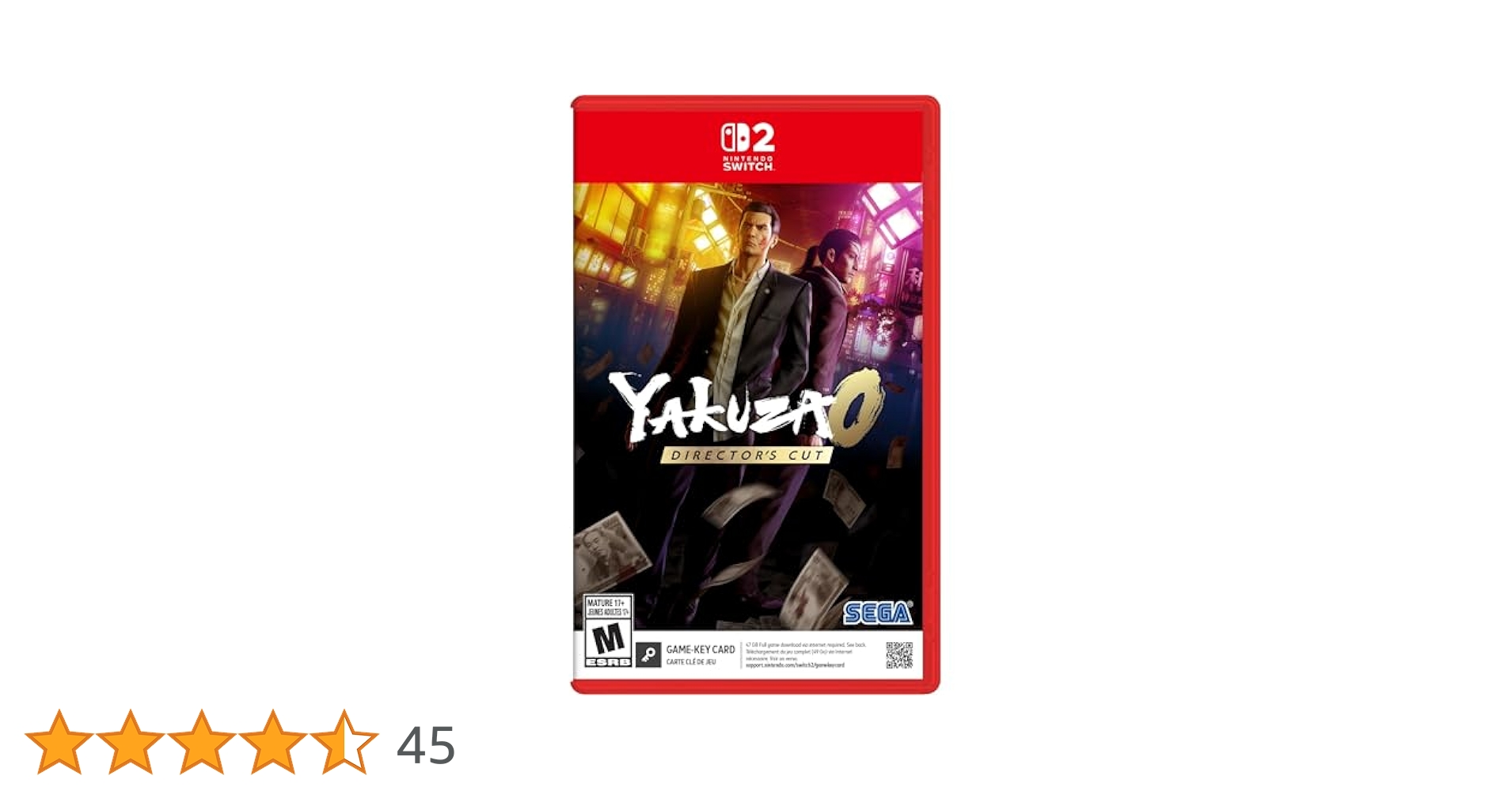 Amazon.co.jp: Yakuza 0 Directors Cut (輸入版:北米) – Switch
