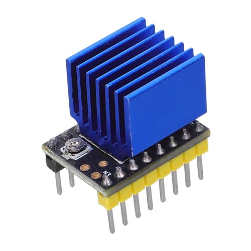 TOPPERFUN Stepper Motor Controller Board for Printer Parts Silent Motor Driver Module Heatsink Compatible for Robot