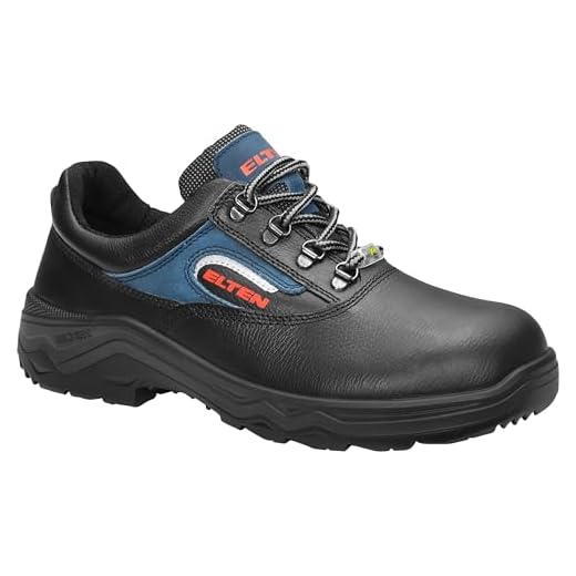 Furuian Sicherheitsschuhe Herren S2 Arbeitsschuhe Herren Damen Leicht Sportlich Atmungsaktiv Schutzschuhe mit Stahlkappe Sneakers (47 EU,Schwarz) 9 ELTEN Sicherheitsschuhe BRUNO ESD S2, Herren, leicht, schwarz, Stahlkappe - Größe 43