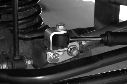 Dominion OffRoad Steering Stabilizer Relocation Kit for Jeep JK Wrangler