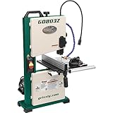 Grizzly Industrial 9' Benchtop Bandsaw with Laser Guide and Quick Release