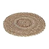 Privilege 85525 Salvamanteles Redondo de Mimbre, Wood