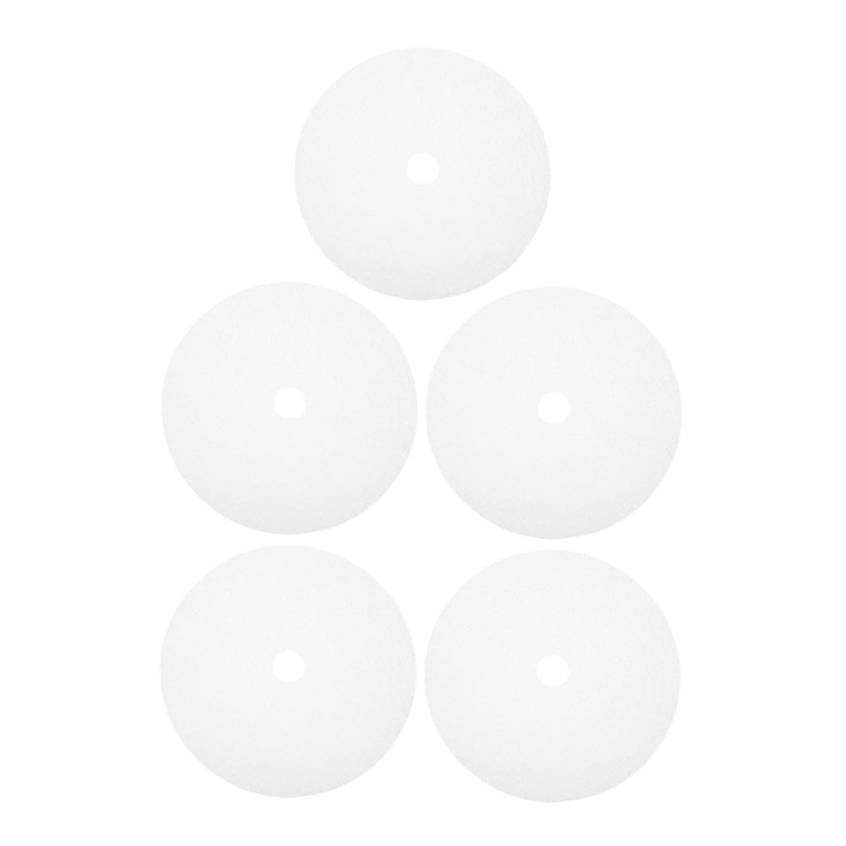 OKUMEYR 5pcs Round Non Stick Silicone Dehydrator Sheets Food Grade Mats for Fruit Meat and Vegetable Drying Reusable and Easy to Clean