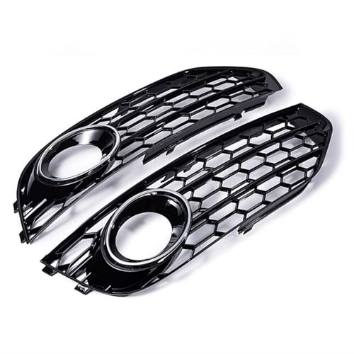 Cache phares antibrouillard Audi A4 B8 Allroad 2009-2015, finition nid d'abeille style esthétique