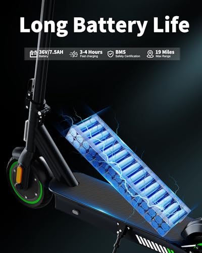 acer Electric Scooter for Adults, 500W Peak Motor, Max Speed