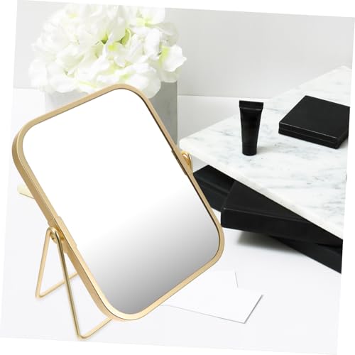 Miroir maquillage métal finition simple et design durable - 4
