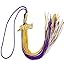Purple-gold-white
