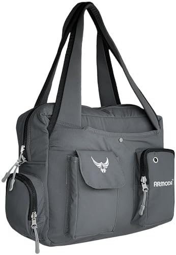 Image of ARMODA Double Pockets Glamour: Stylish Shoulder Bag for Ladies