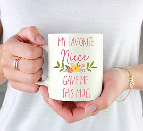 Andaz-Press-11oz-Funny-Coffee-Mug-Gag-Gift-My-Favorite-Niece-Gave-Me-This-Mug-Floral-Flowers-1-Pack-Aunt-Axz-Birthday-Christmas-Sarcastic-Humor-Gift-Ideas-My-Favorite-Niece-Gave-Me-This-Mug Andaz Press 11oz Funny Coffee Mug Gag Gift My Favorite Niece Gave Me This Mug Floral Flowers 1 Pack Aunt Axz Birthday Christmas Sarcastic Humor Gift Ideas My Favorite Niece Gave Me This Mug