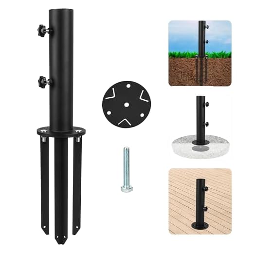 Best way to secure offset umbrella Multifunctional Patio Umbrella Base Stand