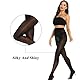 DMNQ 2 Stücke Ouvert Strumpfhosen Damen,Strumpfhose Ouvert,Strumpfhose Offen Schritt,Ouvert Leggings,Damen Strumpfhose mit offenem Schritt zu Jedem Outfit Tragen(Schwarz/Einheitsgröße/80-165 Pfund)