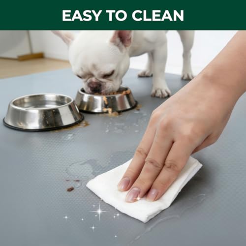 Image of FXW Homeplus Indoor Dog Playpen with Floor Protector Mat, 24 inchH 6 Panels