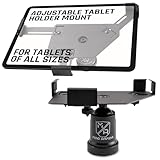Mob Armor Tab Mount Maxx Magnetic Tablet Mount - Universal Tablet Holder with Magnetic Base for 7'-13' Tablets - Includes Adhesive Mounting Disc - Ideal for Trucks, Cars and More - Console Accessories