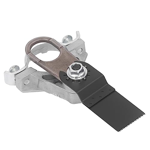 Mrisata Angle Grinder Converter Oscillating Tool Blade Angle Grinder Converter Tungsten Steel Multifunctional Oscillating Tool Adapter Kit for Cutting Grinding Polishing