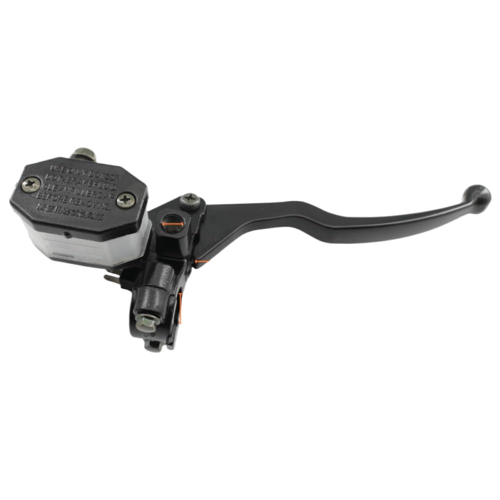Cqadsdyrx Right Cg125 Black Universal Motorcycle Clutch Lever Hydraulic Brake Master Cylinder Handlebar Channel Compatible With Gn125 Gs125(Right Cg125)