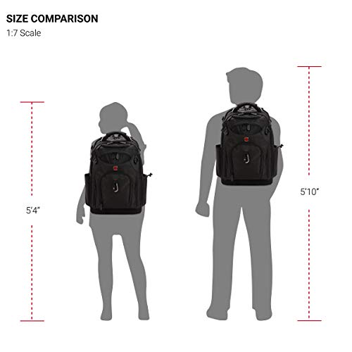 SwissGear Tool Bag Backpack, Fits Up to 17-Inch Laptop, Work Pack PRO, Black - Image 7