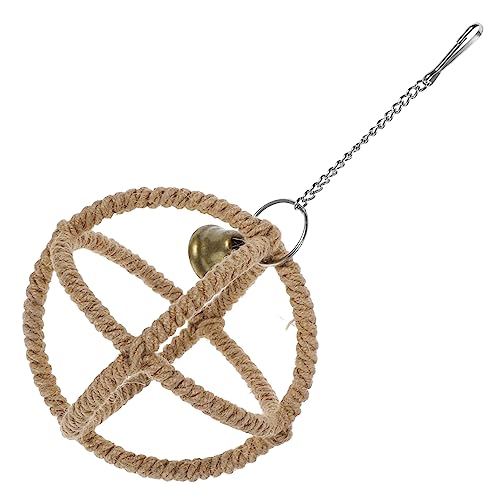 COSMEVIVI Bird Climbing Bird Swings Small Cockatiel Swing Bird Perch Stand Small Bird Swing Perch Pet Bird Swing Bird Swing Bird Circle Swing Bird Hanging Bird Parrot Swing