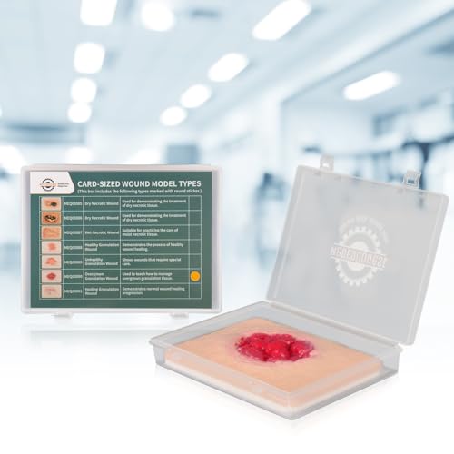 Image of Wound Packing Trainer, Overgrown Granulation Wound Simulation Models for Medical Education, Wound Care Demonstrations Tool