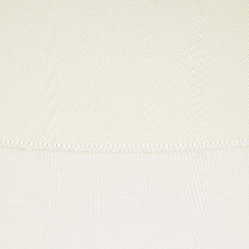 Waysle Ivory 70 Inch Round Tablecloth, Washable Polyester Table Cover, For Wedding, Restaurant, Party & More #TOP2