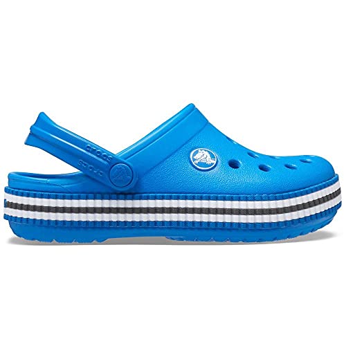 Image of Crocs 207008 Kids' Crock Band Varsity Clog K Sandals - blue