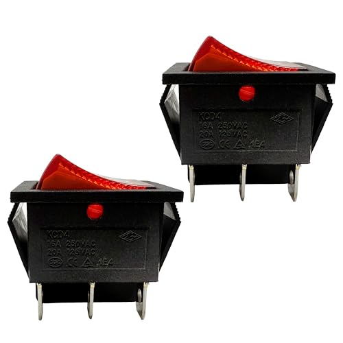 Interrupteur Power Rocker 30-10082 DPDT bouton inverseur bipolaire