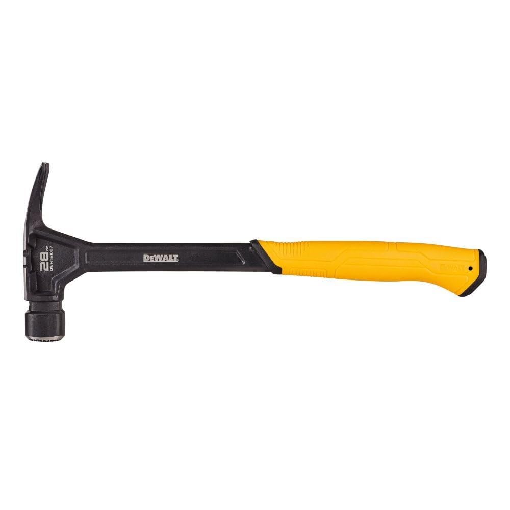 DEWALT Martillo de enmarcar fresado de 28 onzas