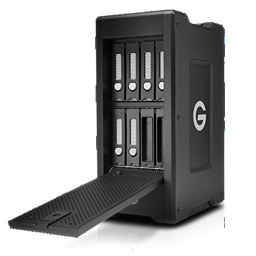 G-Technology 48TB G-SPEED Shuttle XL Thunderbolt 3 with ev Series Bay Adapters Storage Solution - Transportable, hardware RAID, 8-Bay - 0G05947-1 - Thumbnail 4