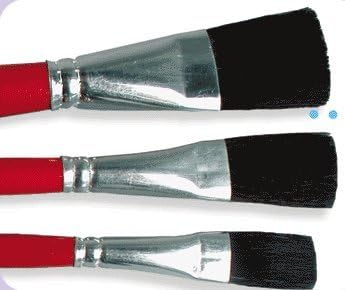 Gordon Brush 0742-01000 Black Ox Hair Glaze-1 In. Case Of 24