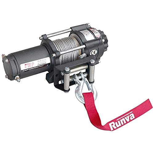 Another angle of the Runva EWP 2500lbs Electric Winch