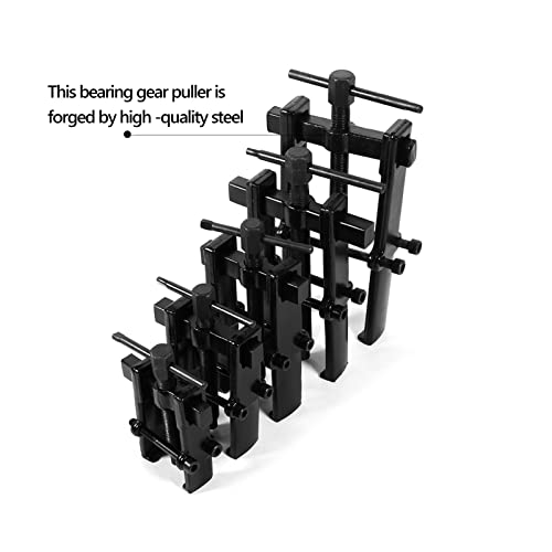 Two Jaw Bearing Puller, Adjustable Two Jaw Puller Remover For Removal Bearing Or Gears, Pulley, And Flywheel, Motorcycle Car Auto Removing Kit Straight Type 3''(38X65Mm) #TOP5