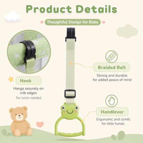 Image of SNOWIE SOFT Soft 4 Pack Adjustable Pull Rings Baby Walking Assistant